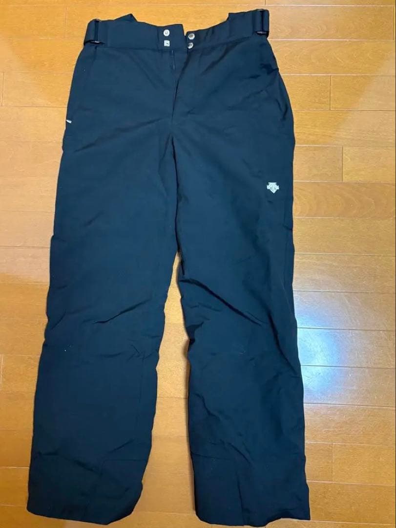 Descente スキーウェア 青黒 女性用　上下セット