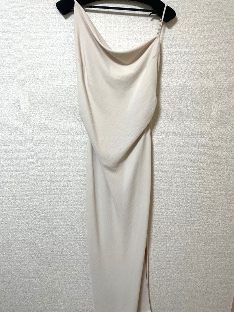 asymmetry drape cami dress celon セロン