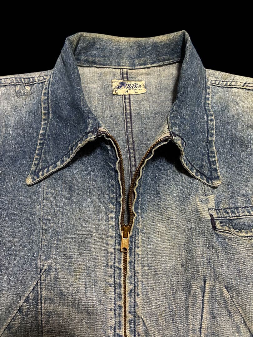 vintage 50s Al.Miller デニムジャケット