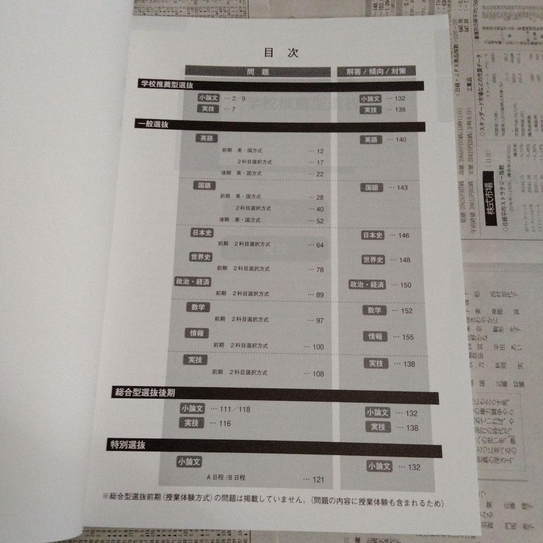 和光大学 入学試験問題集 2021-2024（4冊セット）