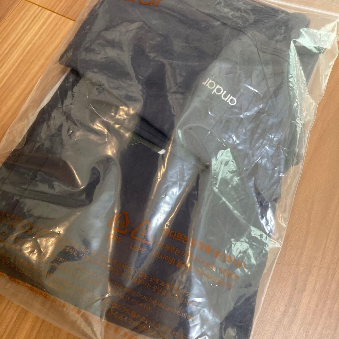 アンダール　Airywin 裏起毛　シャロンフレアレギンスM