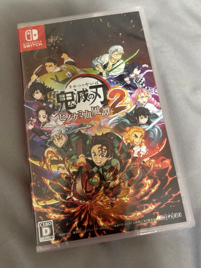 新品未開封 Switch 鬼滅の刃 ヒノカミ血風譚2