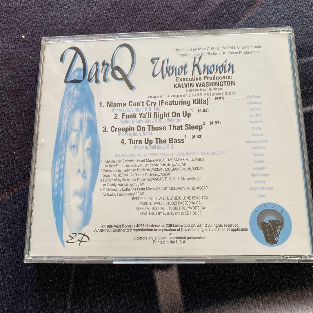 DarQ Uknot Knowin EP G-RAP G-FUNK レア