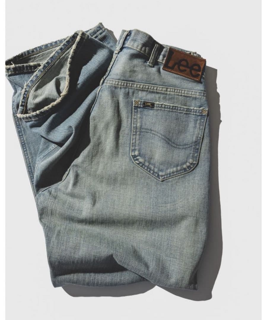 beams 別注　Lee / 101 クラッシュ デニムパンツ