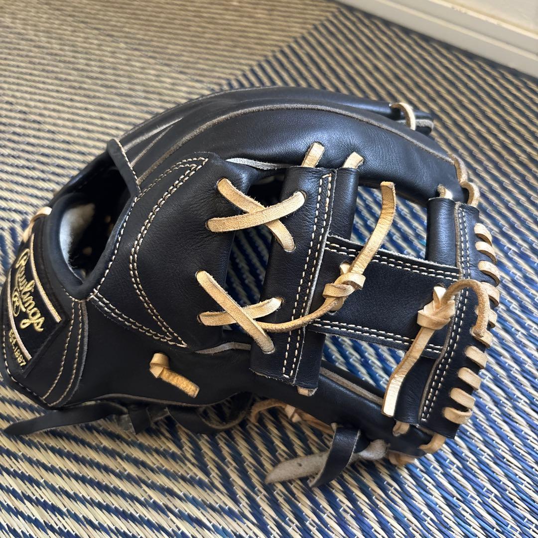早い者勝ち！！Rawlings 硬式野球グローブ 右投げ用 黒