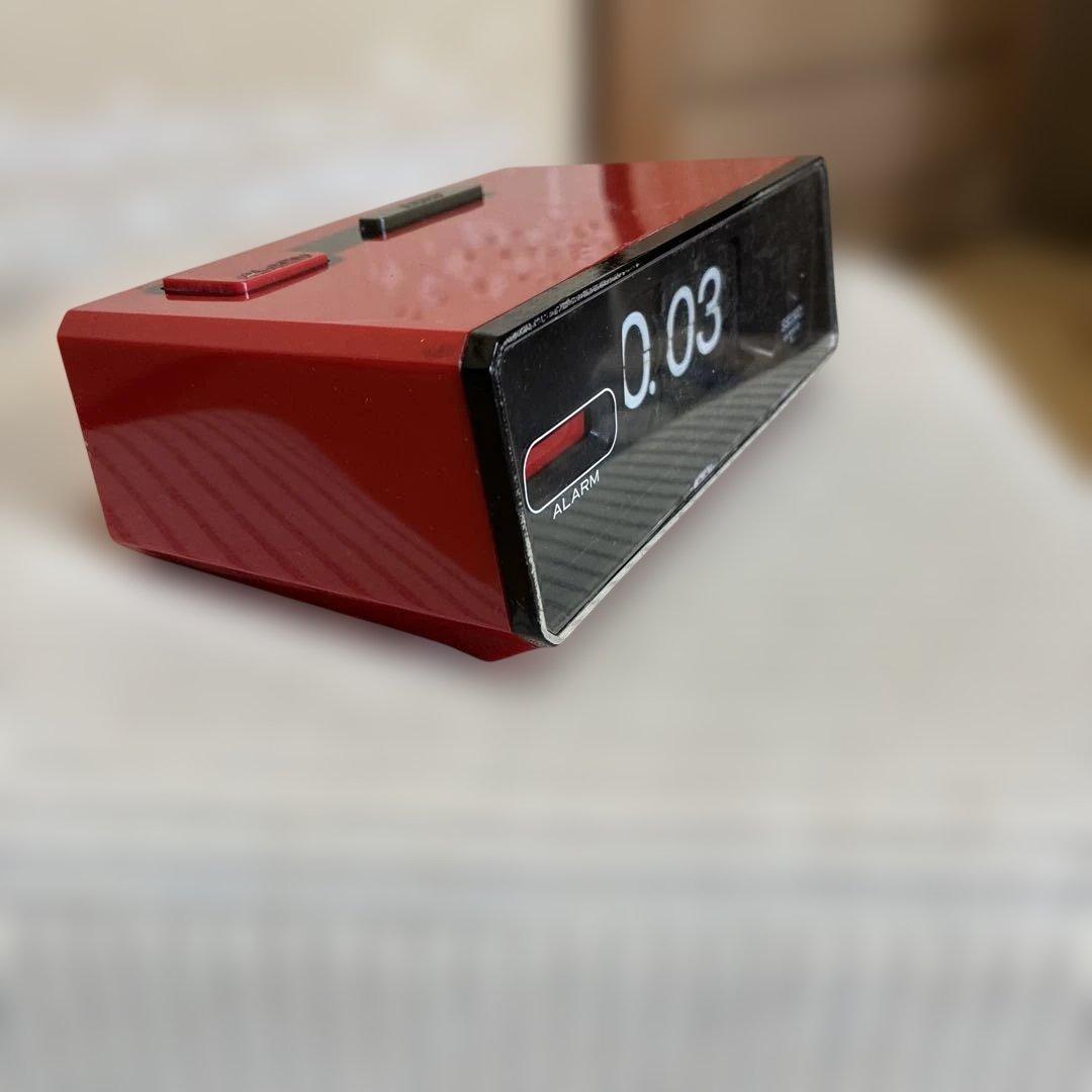 昭和レトロ　セイコウ製パタパタ時計 電池付き