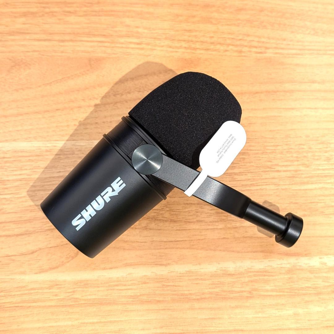 美品 SHURE MV7X ダイナミックマイク XLR 本体のみ