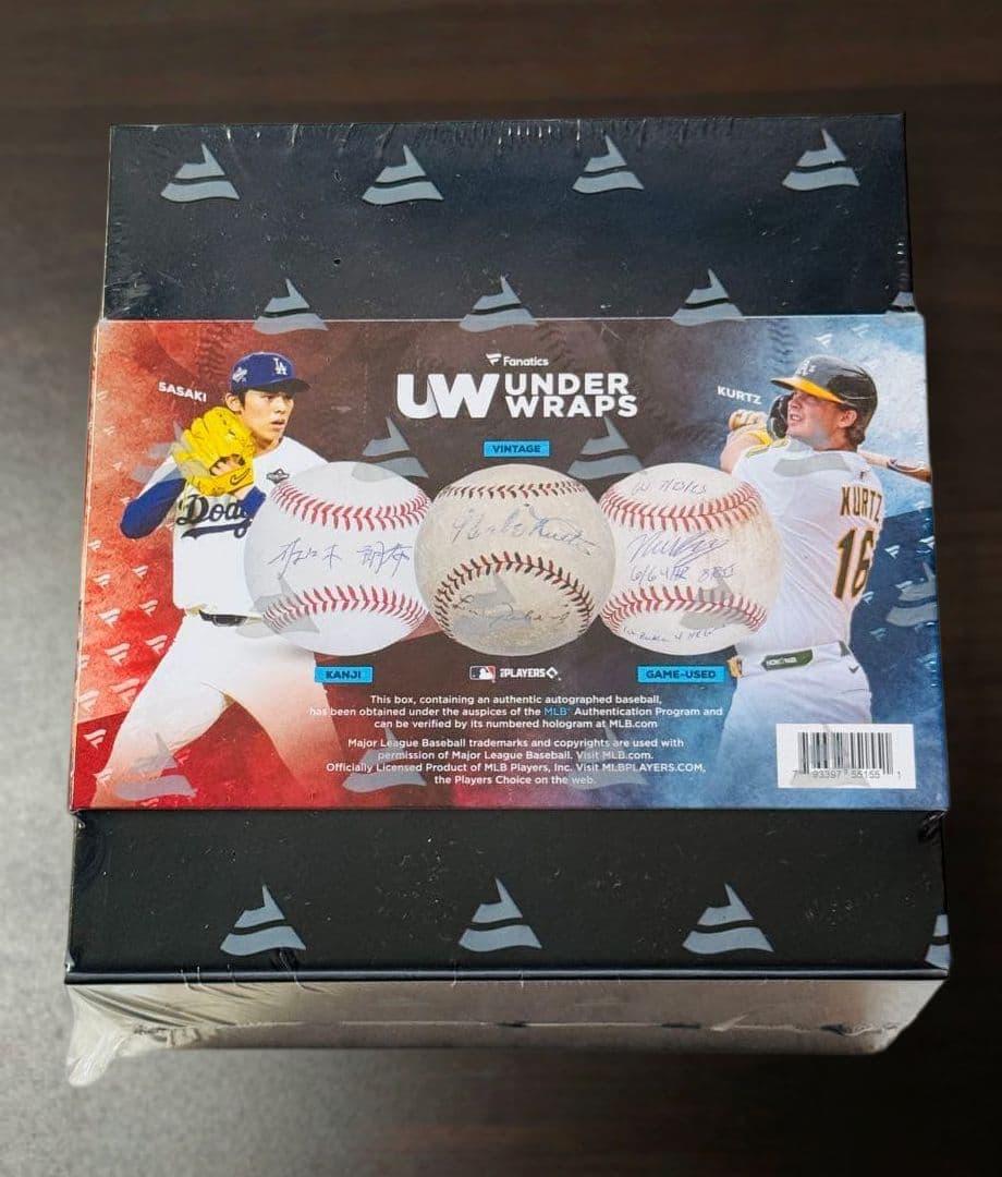 【新品未開封】FANATICS UNDER WRAPS MLB 2025