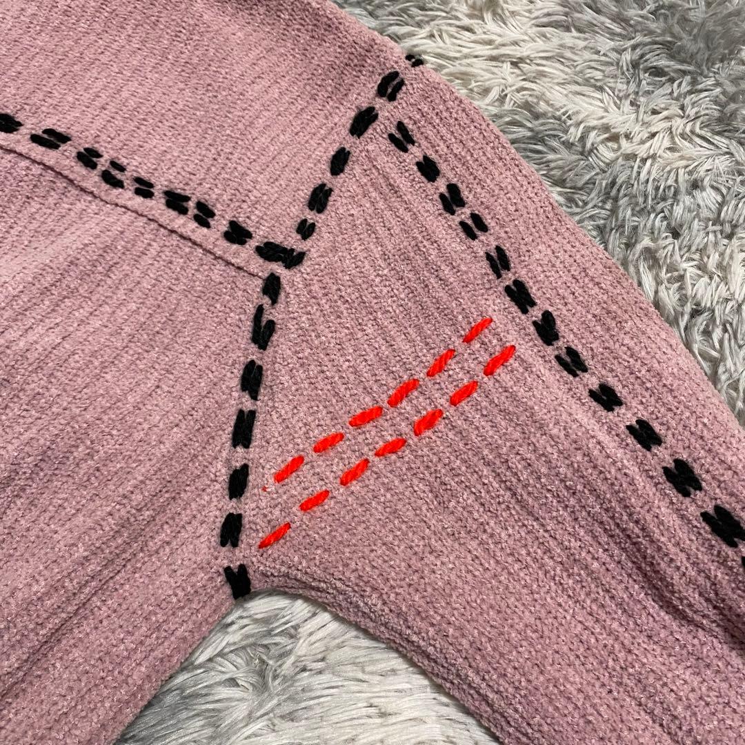 ジャケット・アウター PHINGERIN PG1 KNIT 2023AW MOS PINK