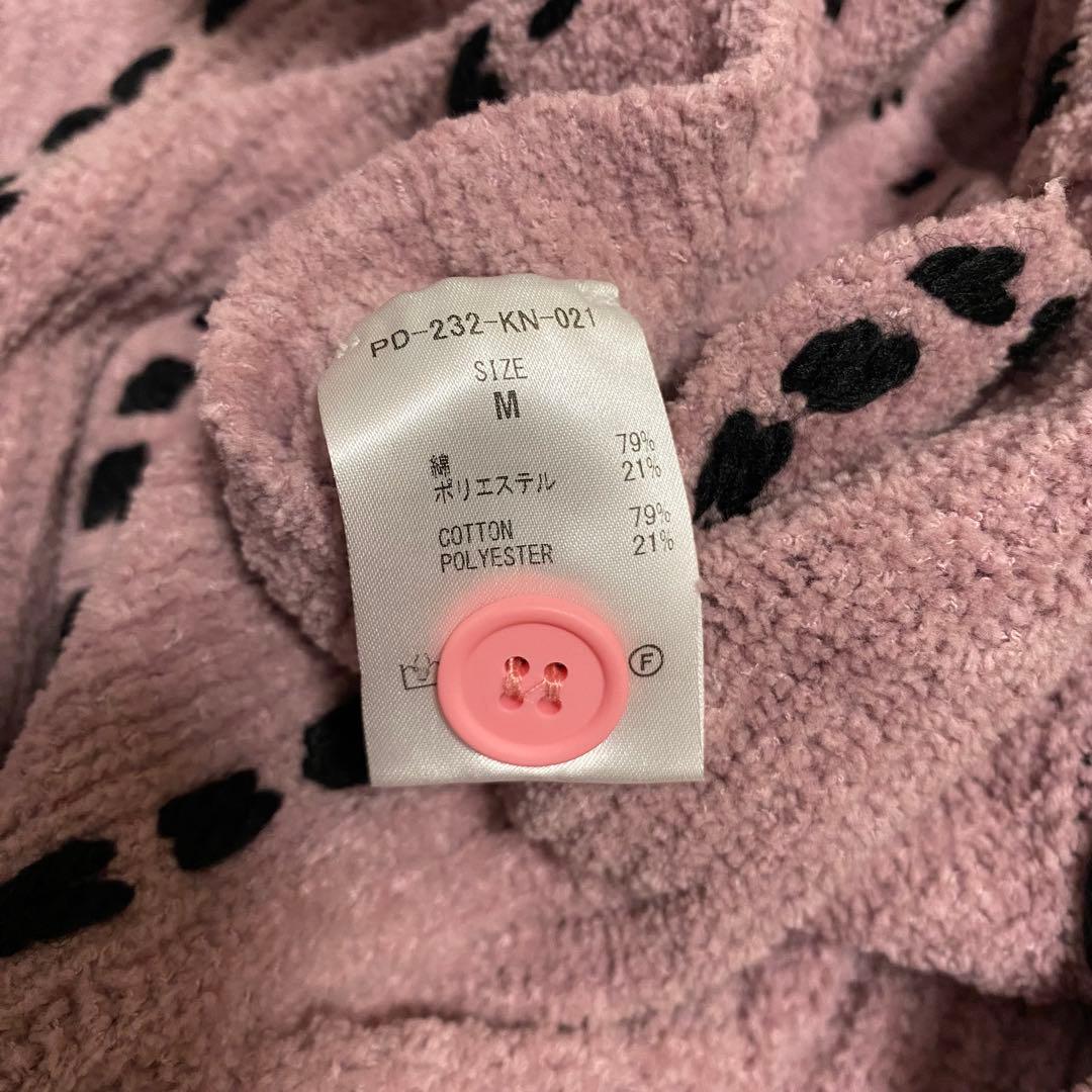 ジャケット・アウター PHINGERIN PG1 KNIT 2023AW MOS PINK
