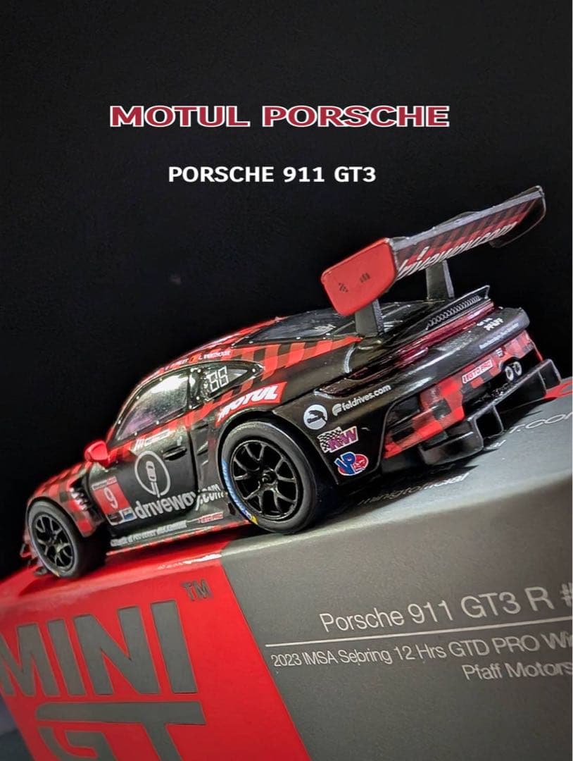Bieber 様限定　1/64 Porsche 911 GT3 R #9 完売品