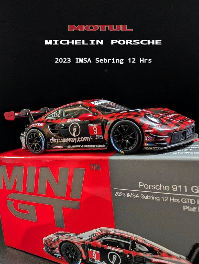 Bieber 様限定　1/64 Porsche 911 GT3 R #9 完売品