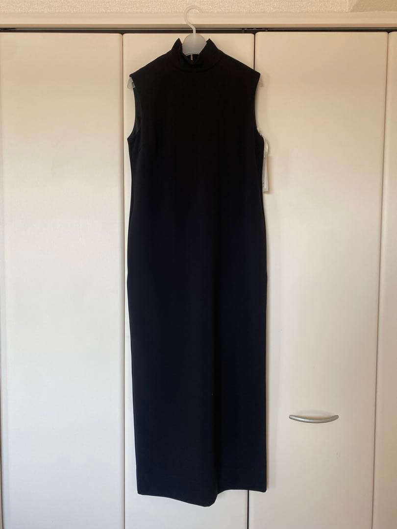Highneck Pencil Dress todayful 黒