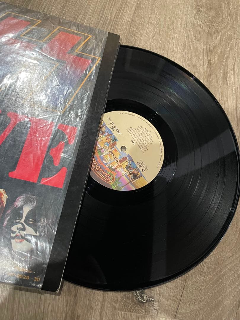 KISS レコード 5枚セット ALIVE! LOVE GUN