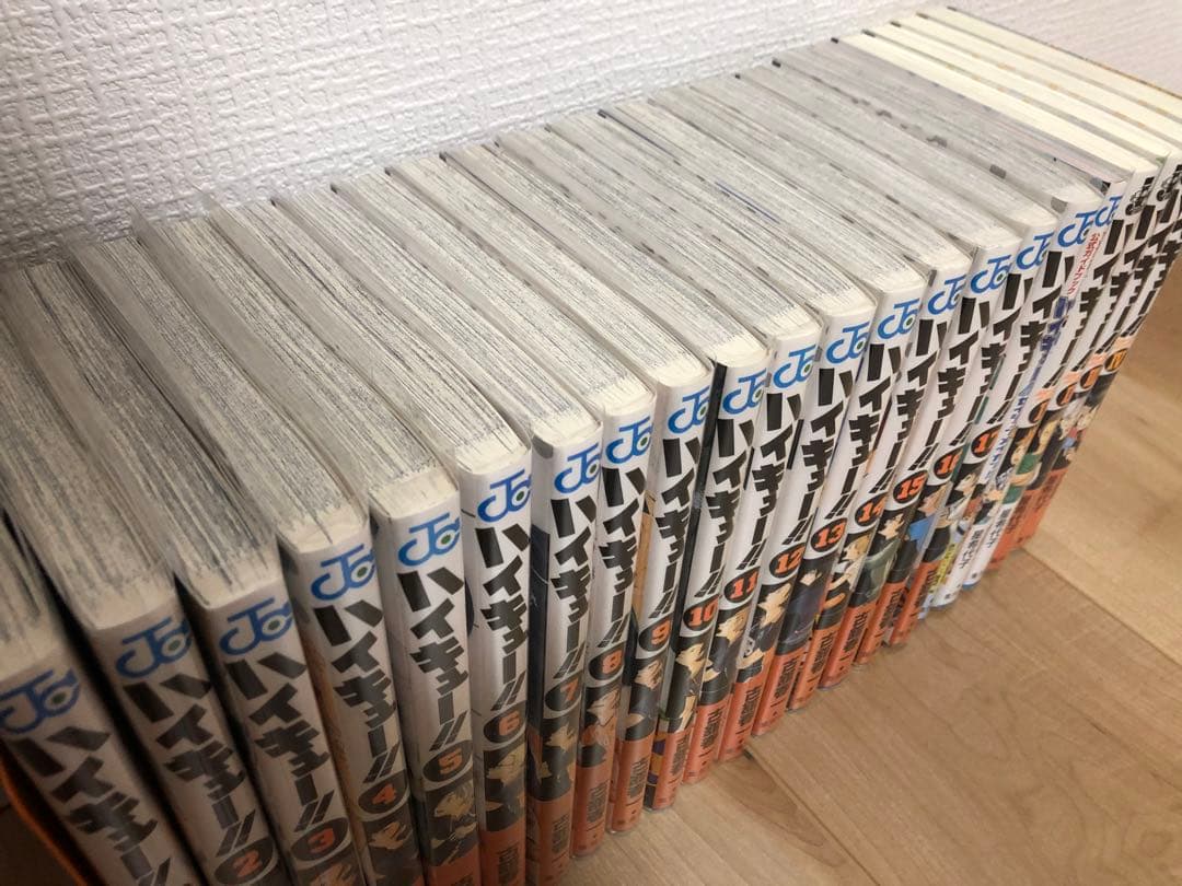 クリアカバー付き◎一部初版あり◎ハイキュー1〜17巻+ショーセツバン