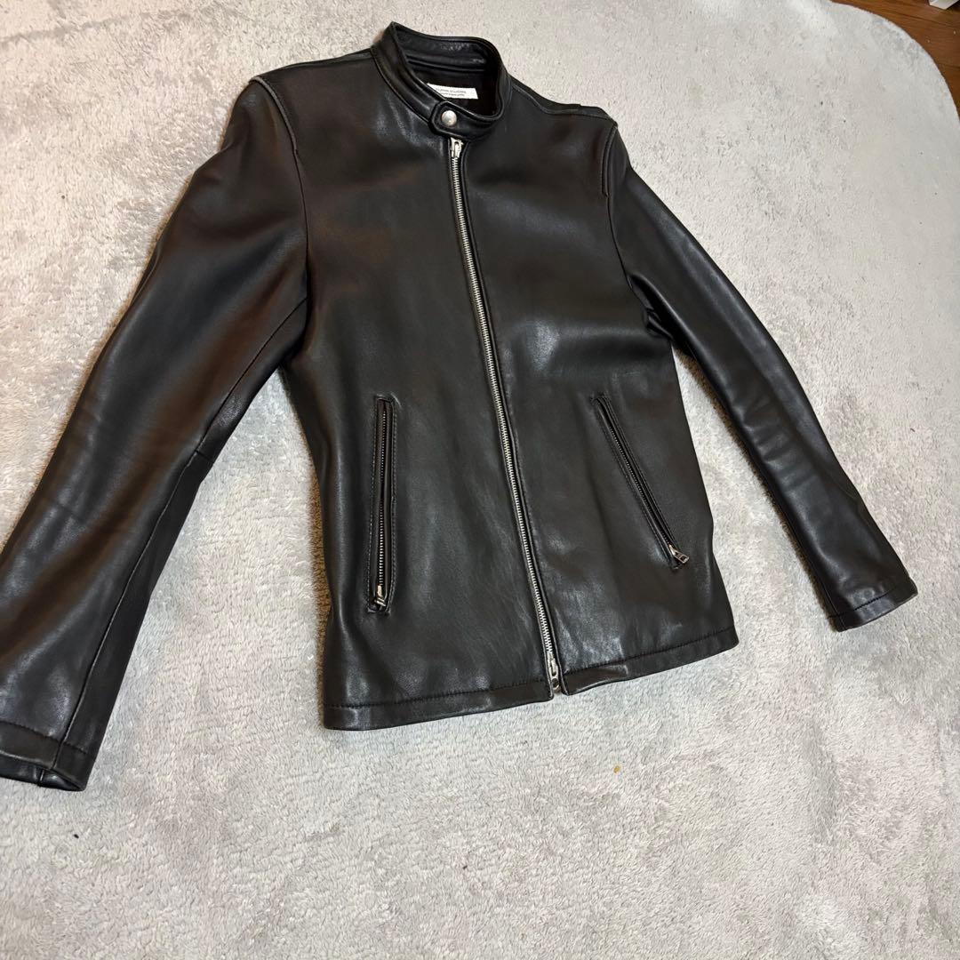 JOURNAL STANDARD シングルライダース 黒 M ダブルジップ