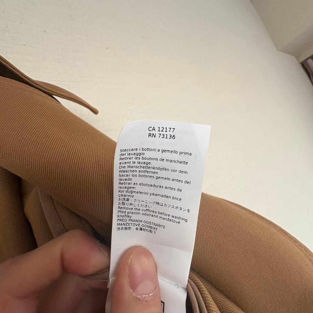 MAXMARA コットン ギャバジンケープ FATA ポンチョ トレンチコート