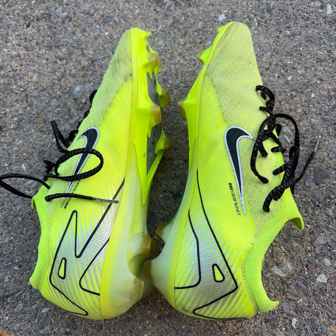 Nike 蛍光イエロー スパイクシューズ27cm