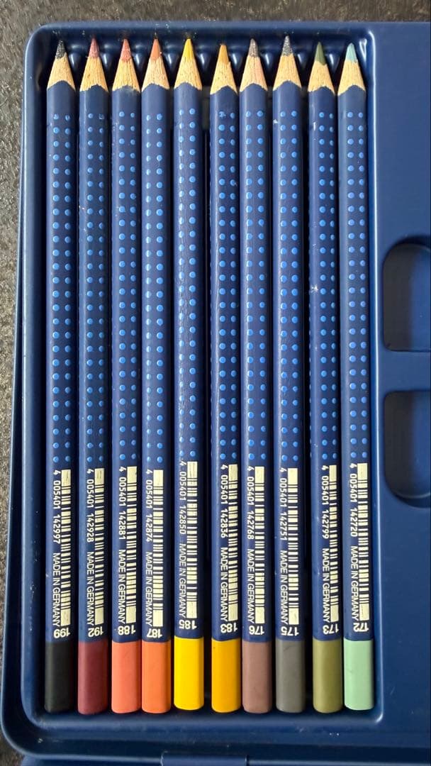★ほぼ未使用★ FABER-CASTELL水彩色鉛筆 60色セット