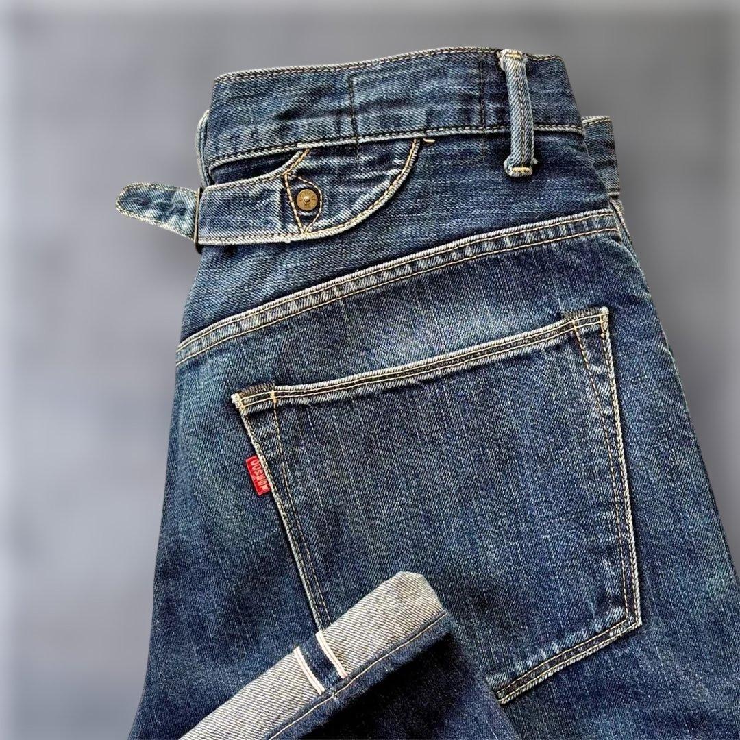 GOWEST / selvedge denim pants シンチバック