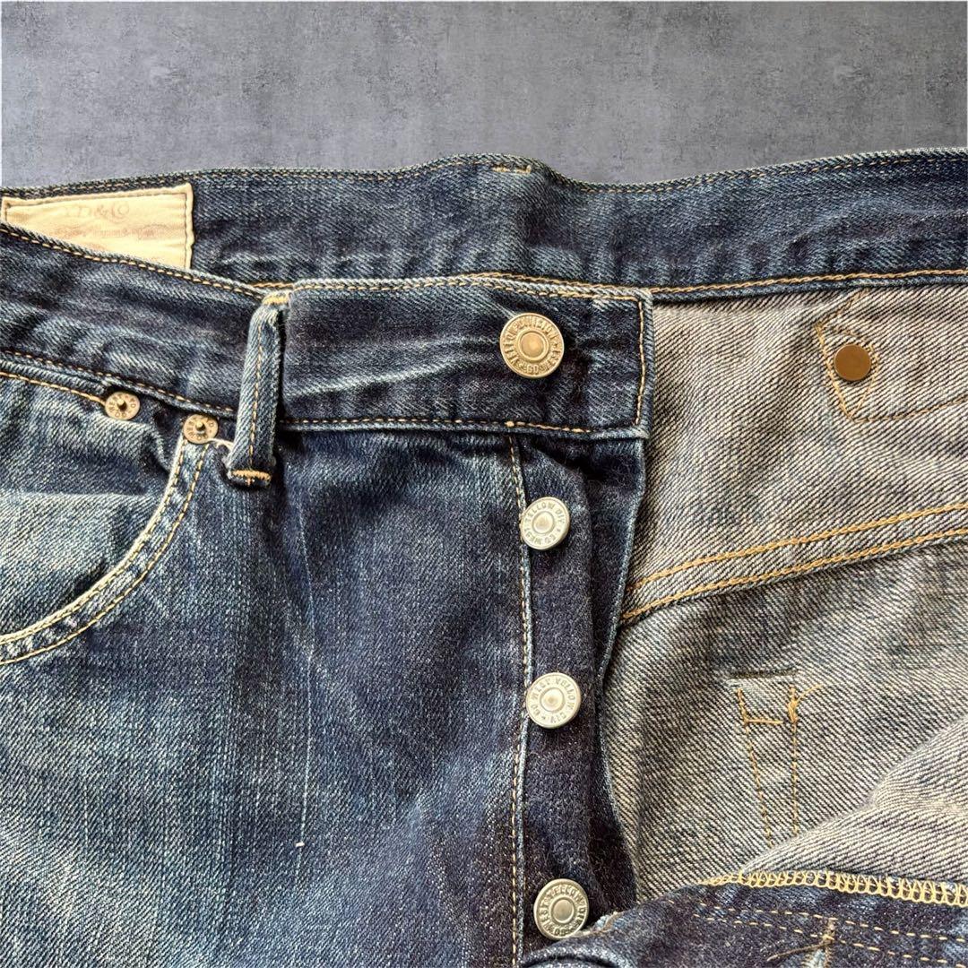 GOWEST / selvedge denim pants シンチバック