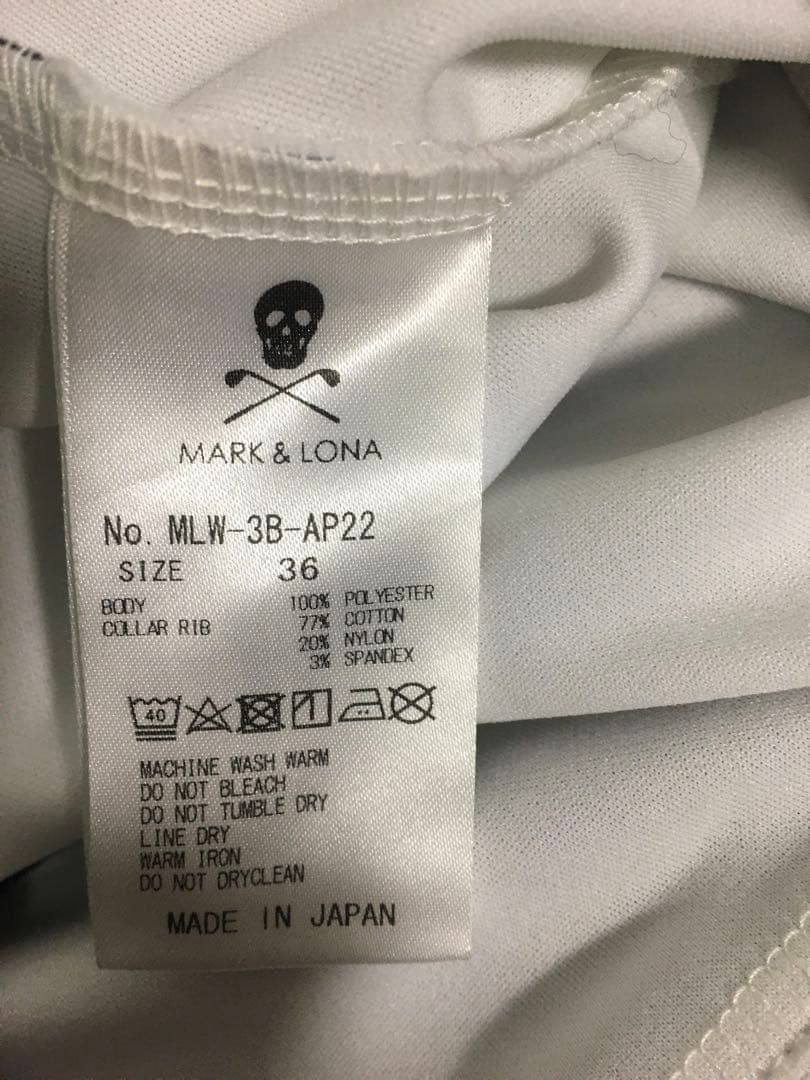 MARK＆LONA マークアンドロナ ゴルフ 23SS Primo Polo