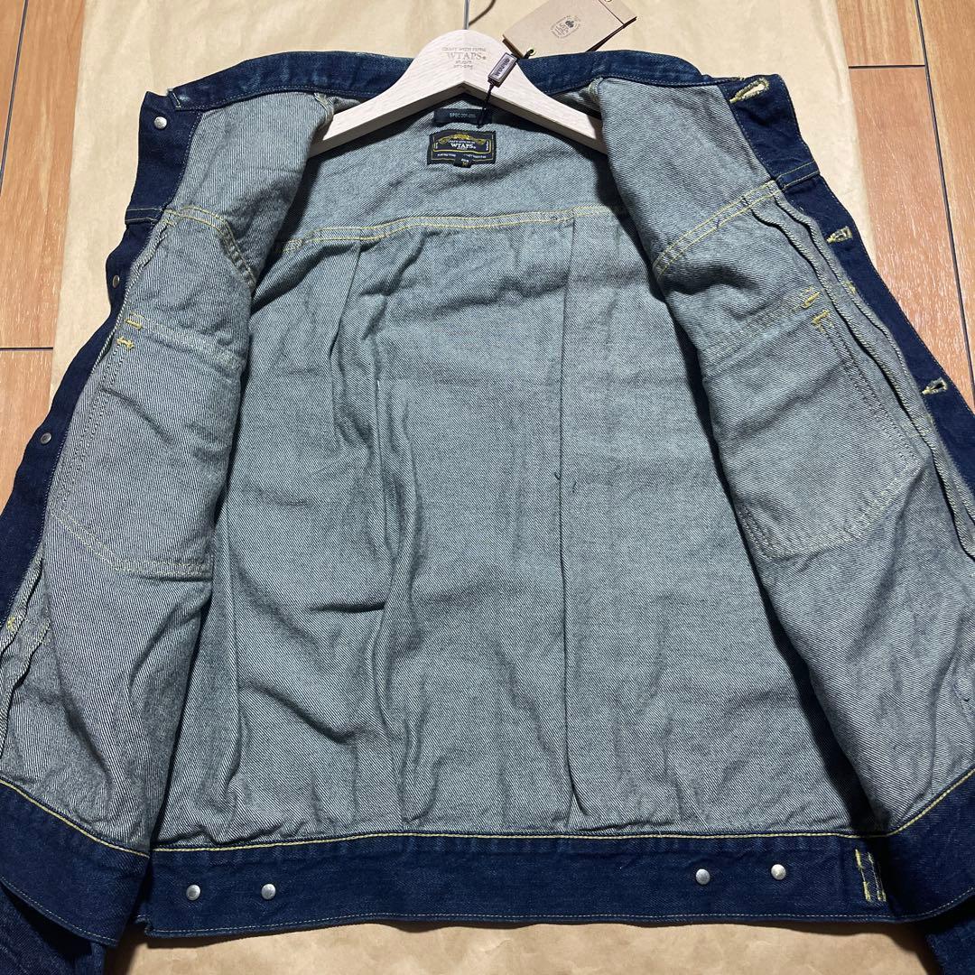 未使用品　WTAPS ダークブルー 2ndタイプ　デニムジャケット