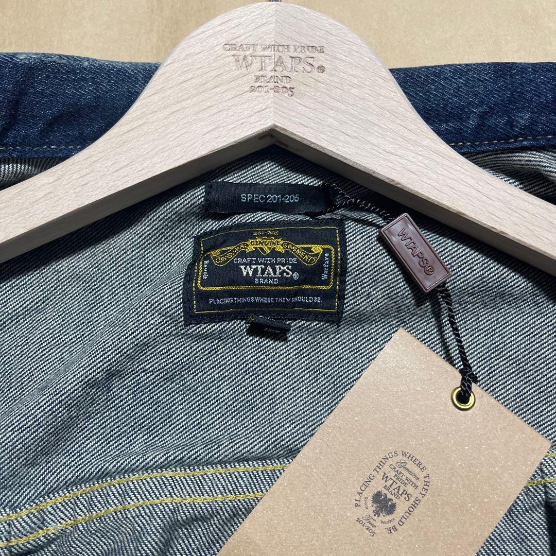 未使用品　WTAPS ダークブルー 2ndタイプ　デニムジャケット