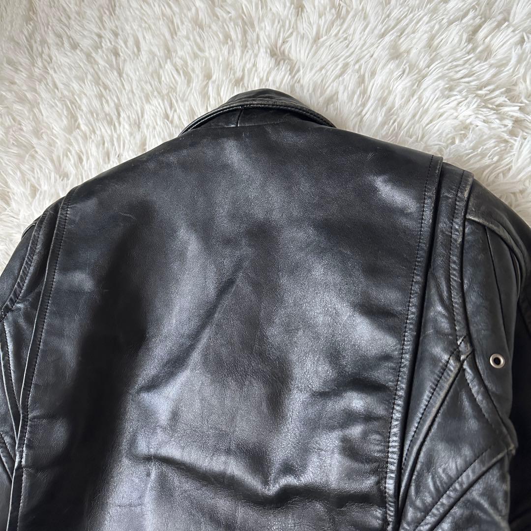 Harley-Davidson ダブルライダース レザージャケット ブラック L