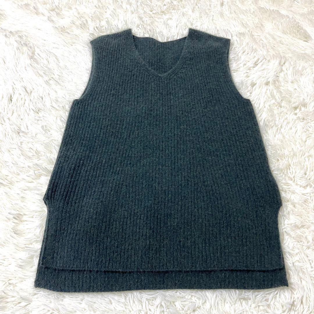 美品✨PAL’LAS PALACE パラスパレス　ラクーン　ベストニット