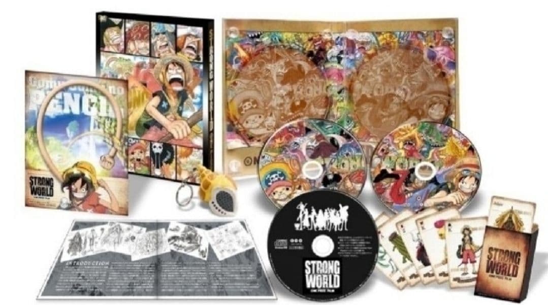 ワンピースフィルム「ストロングワールド」完全初回限定生産 DVD2枚組