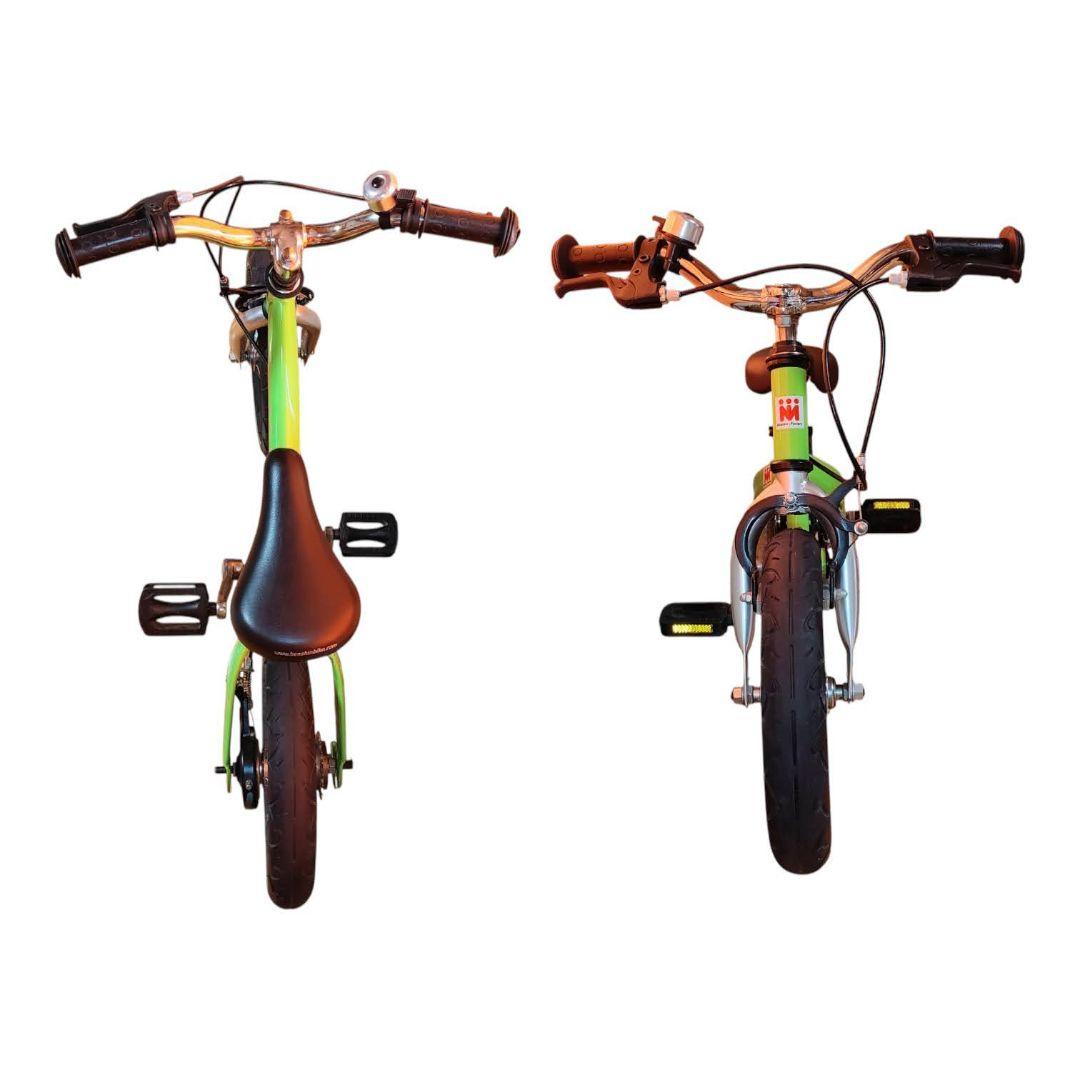 へんしんバイク　キッズバイク　子供用自転車　キックバイク　12インチ　グリーン