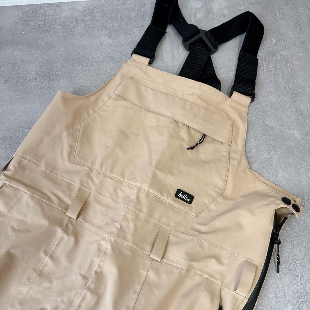 スノーボードウェア 上下セットビブパンツ スノボ ウェア Mサイズ パンツ