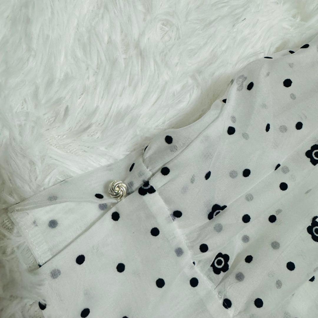 美品　LILY BROWN×MARY QUANT デイジードットブラウス