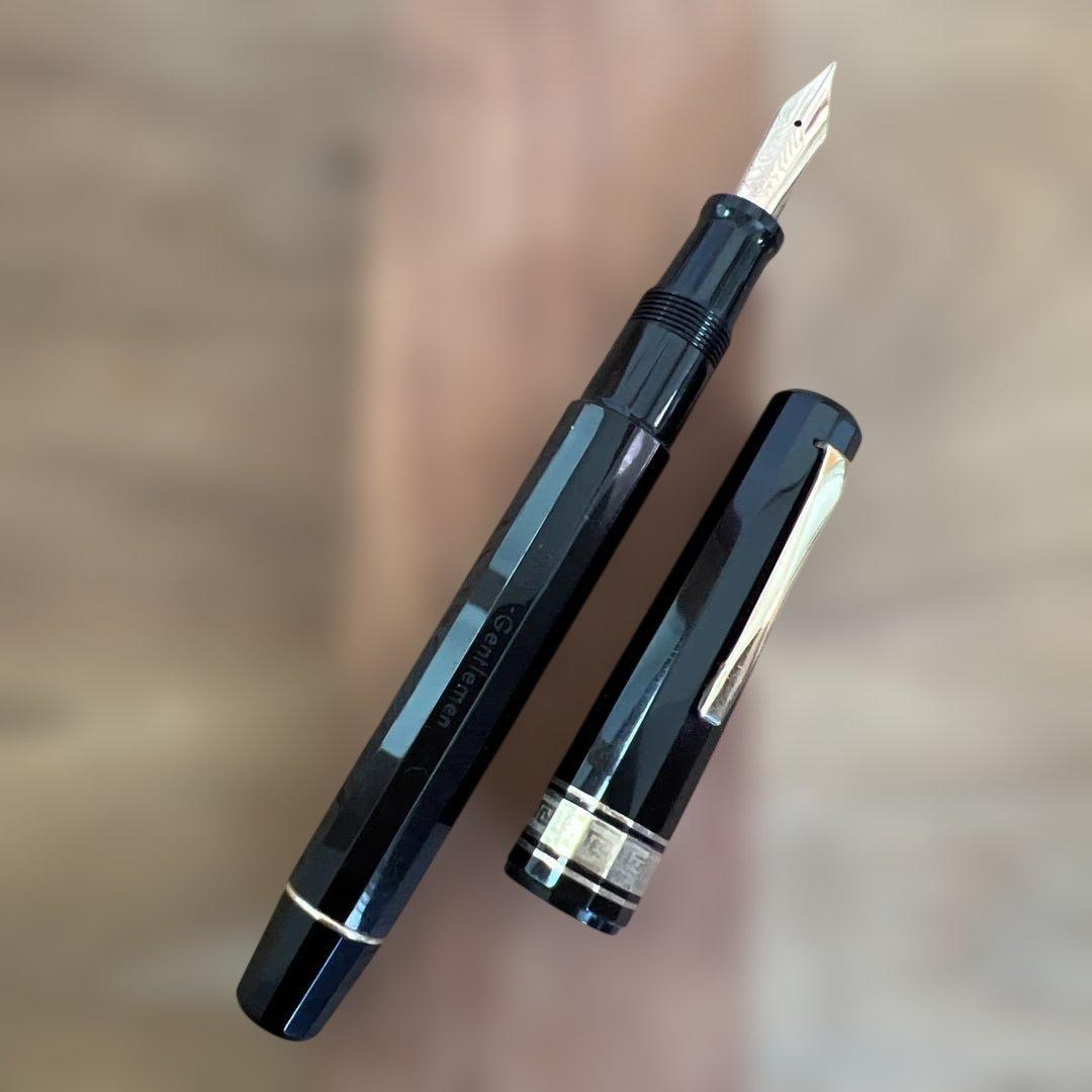 OMAS オマス 万年筆 Gentlemen 吸入式 K14 585刻印ニブ