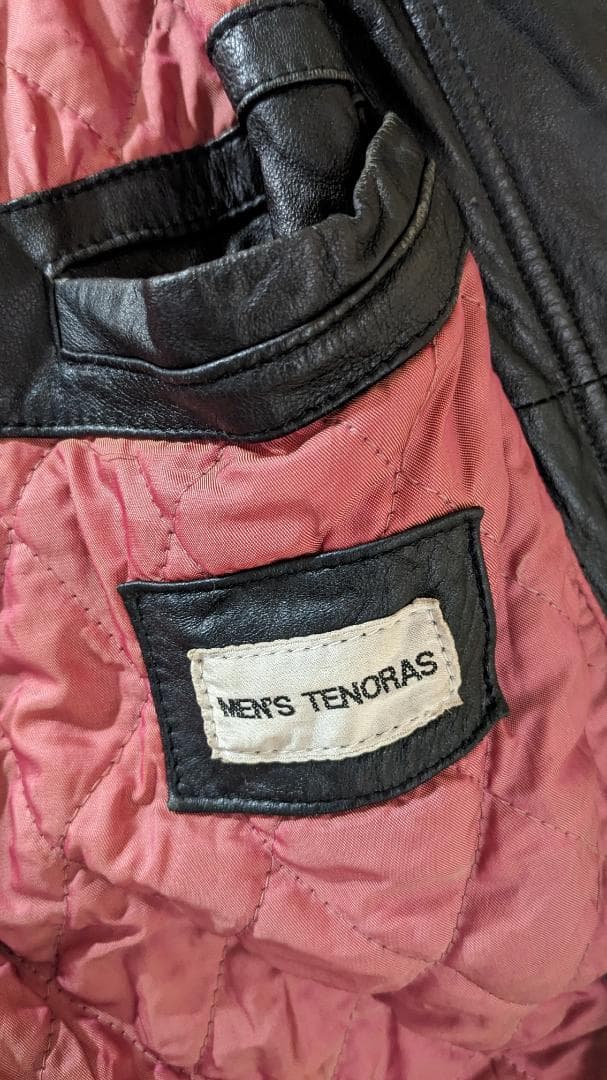 K*U様 防寒・冬対策 MEN'S TENORAS 羊皮 ハーフコート