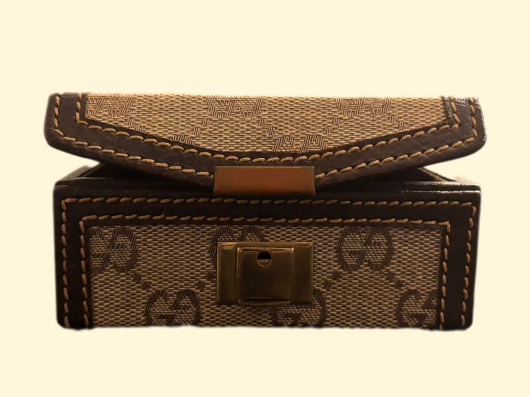 K*i様 GUCCI オールドグッチ GG ジュエリーボックス ヴィンテージ