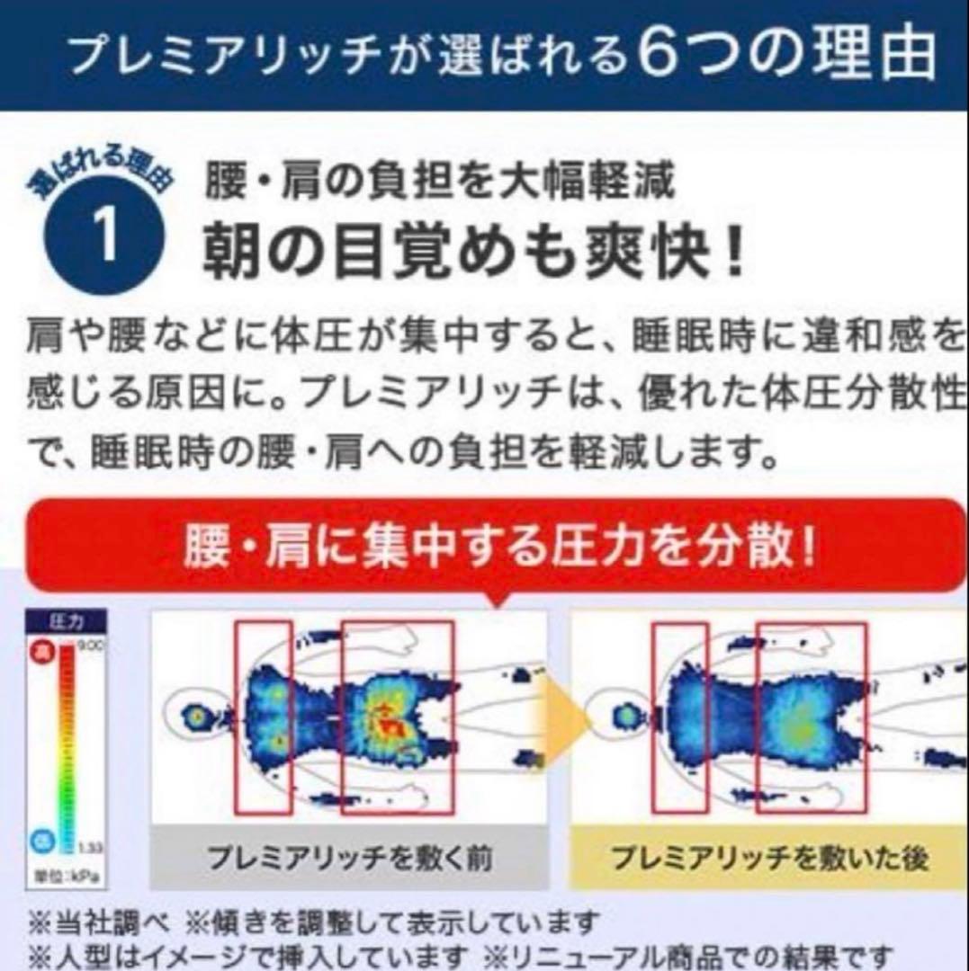 トゥルースリーパープレミアリッチ pr.2ショップジャパンシングル ✕1セット