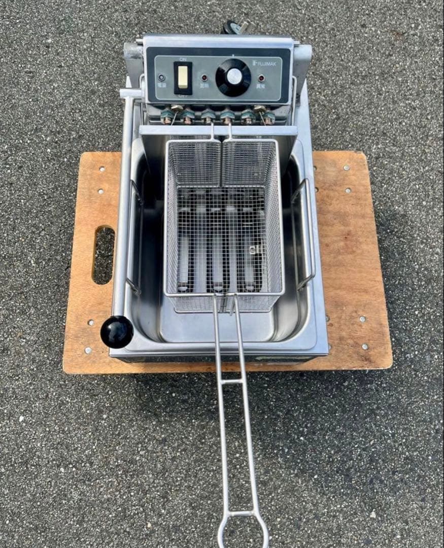 フジマック 業務用 卓上電気フライヤー FEF82 動力 8L