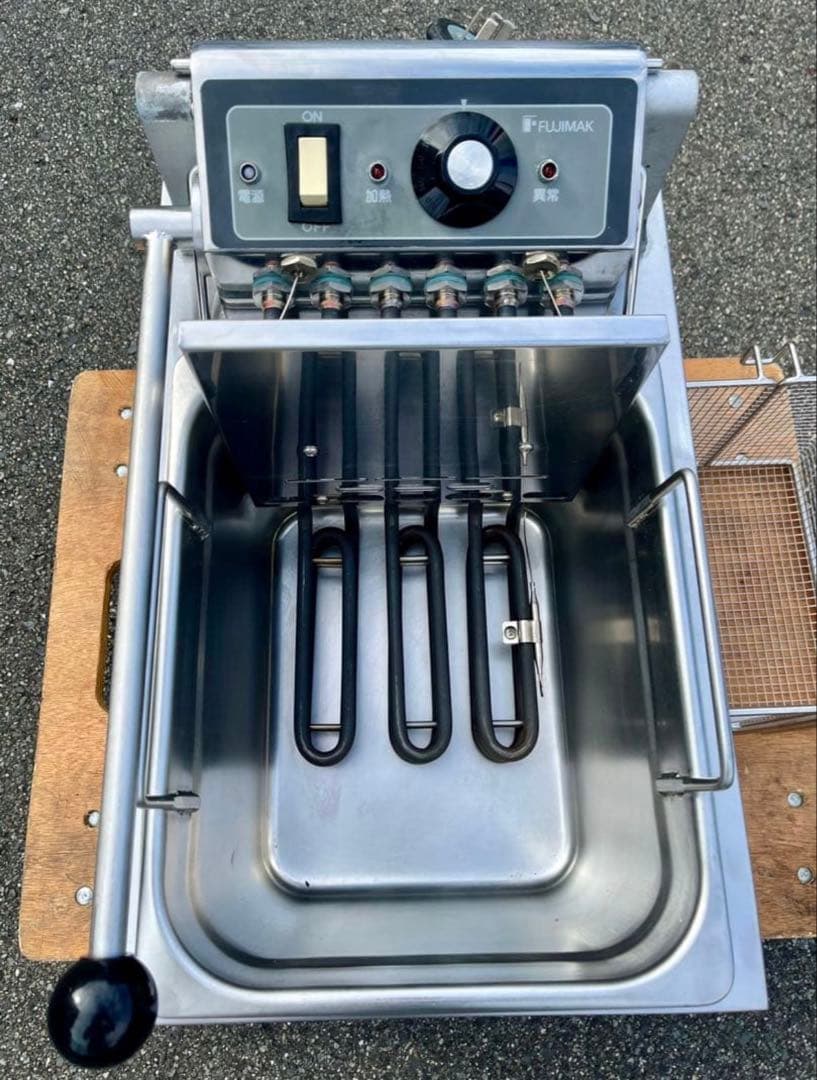 フジマック 業務用 卓上電気フライヤー FEF82 動力 8L
