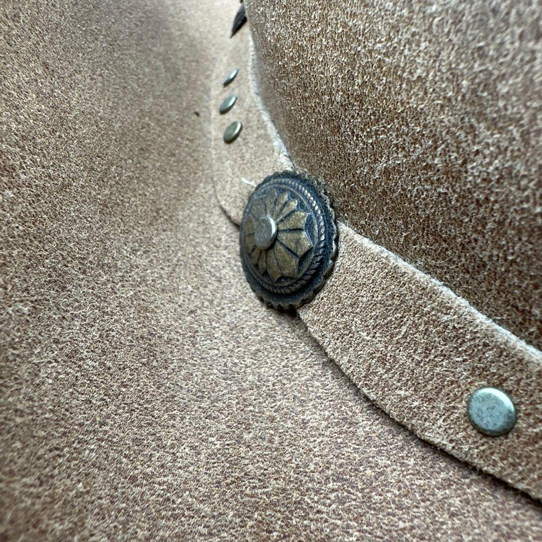 ミネトンカ　MINNETONKA 本革　カーボーイハット　ウェスタンハット　XL