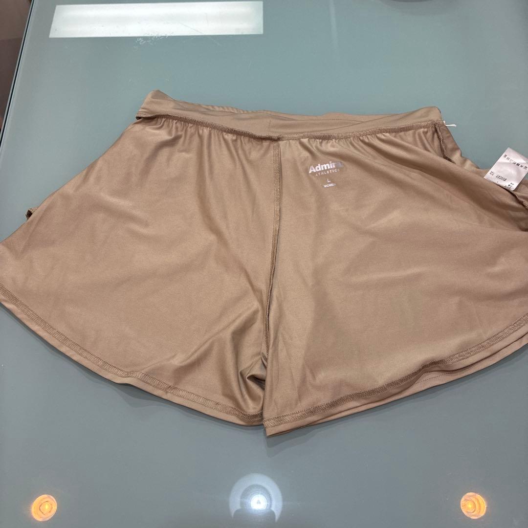 Admiral ベージュ ハーフパンツ スカート風
