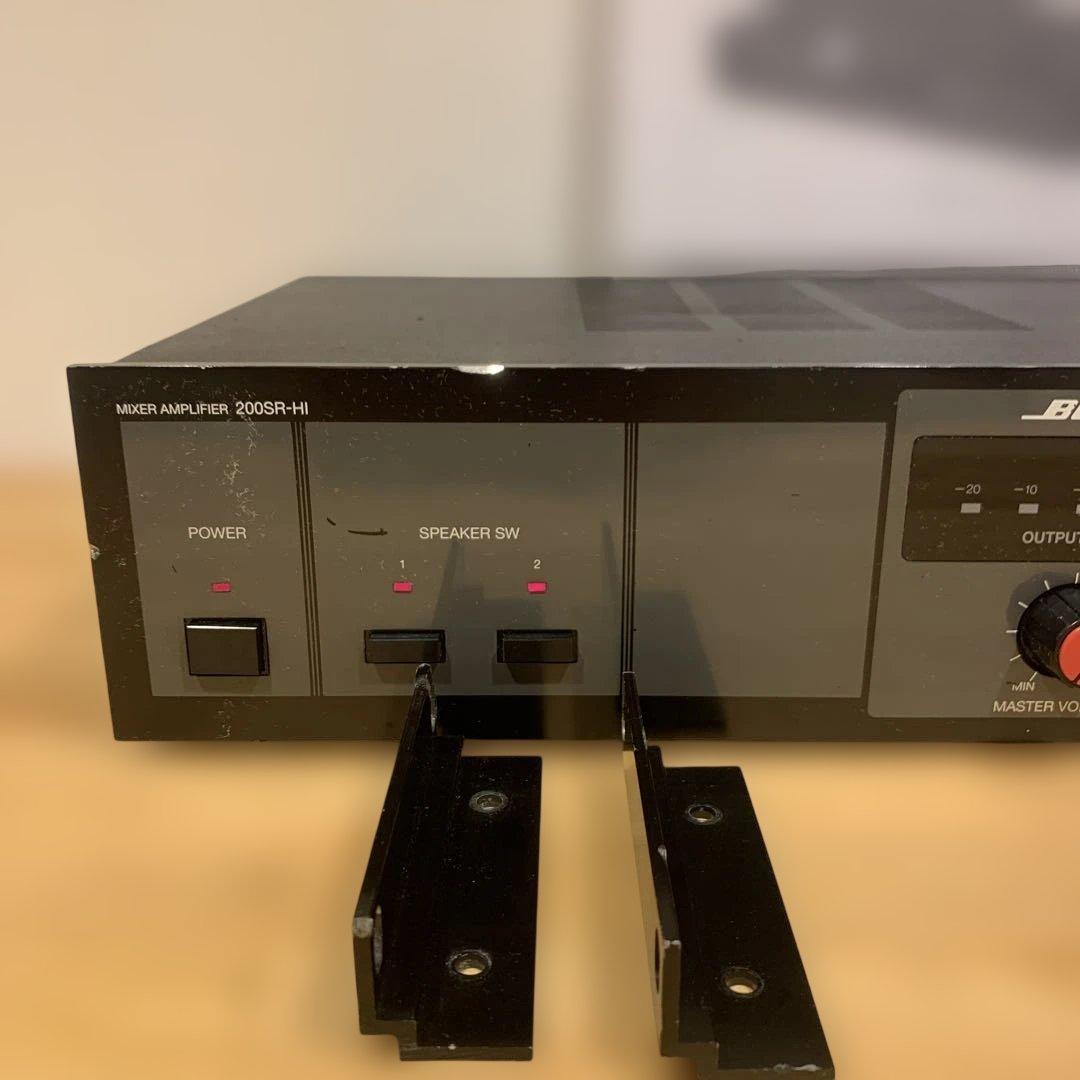BOSE 200SR-HI ミキサーアンプ マイク入力2系統 外部入力3系統