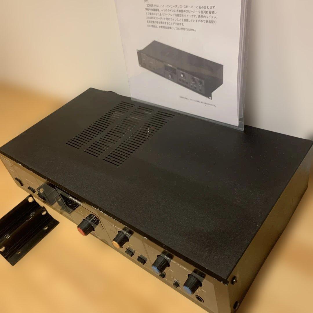 BOSE 200SR-HI ミキサーアンプ マイク入力2系統 外部入力3系統