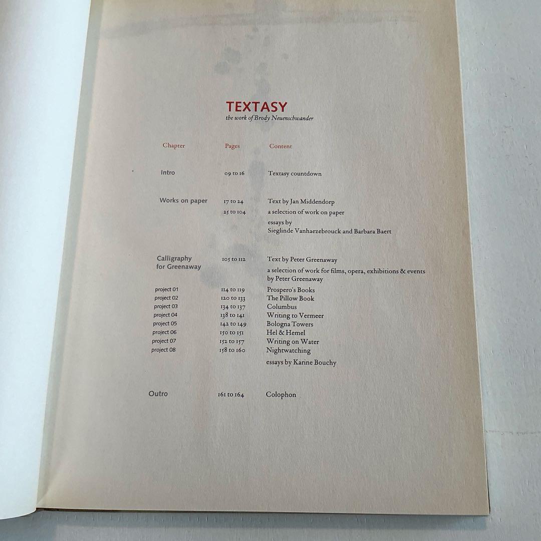 TEXTASY: Brody Neuenschwander ノイシュワンダー作品