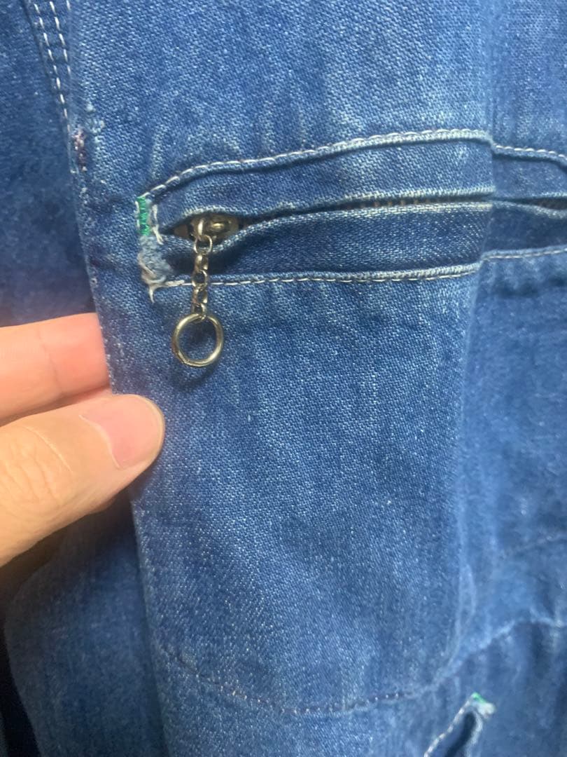70〜80's OSHKOSH B'GOSH デニムジップJKT SIZE38