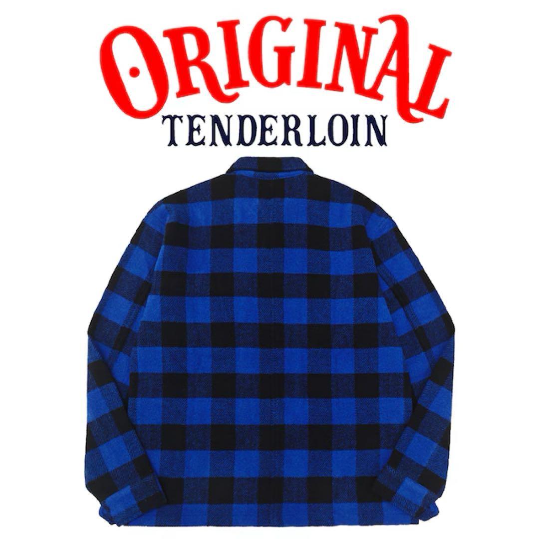 ク*ネ様 TENDERLOIN 青黒チェック バッファロー 木村拓哉