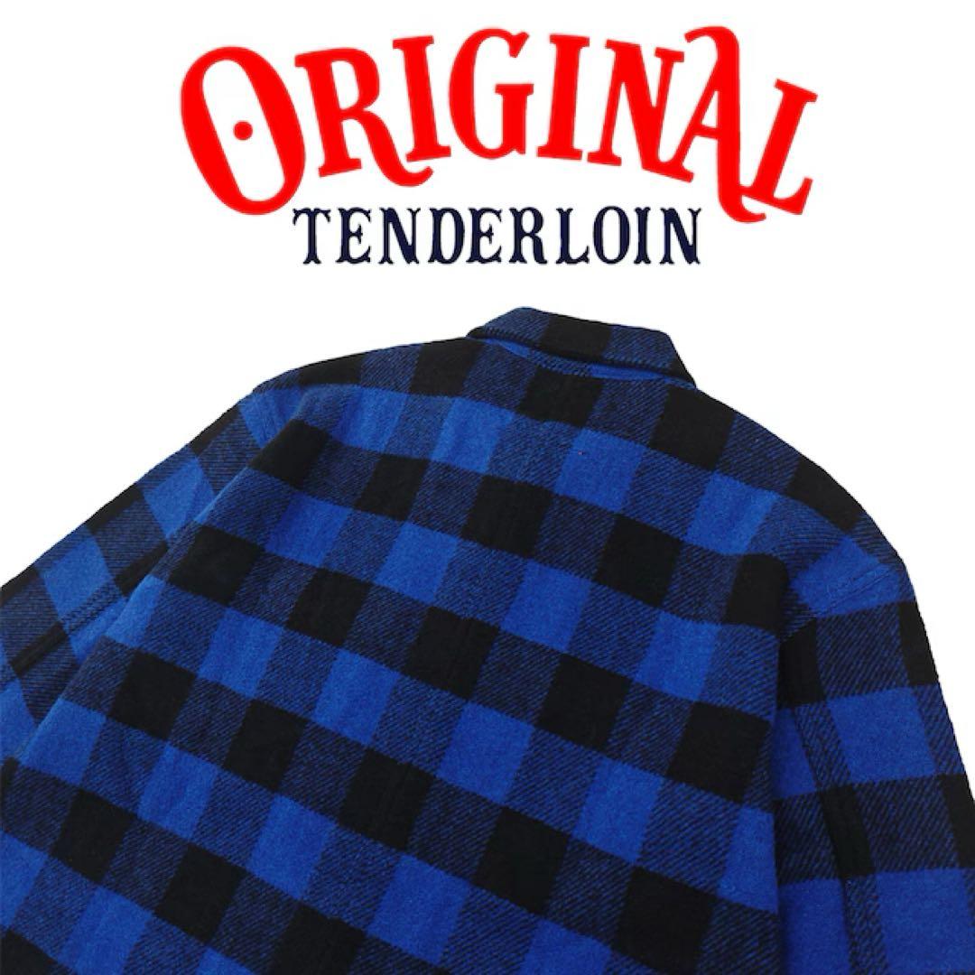 ク*ネ様 TENDERLOIN 青黒チェック バッファロー 木村拓哉