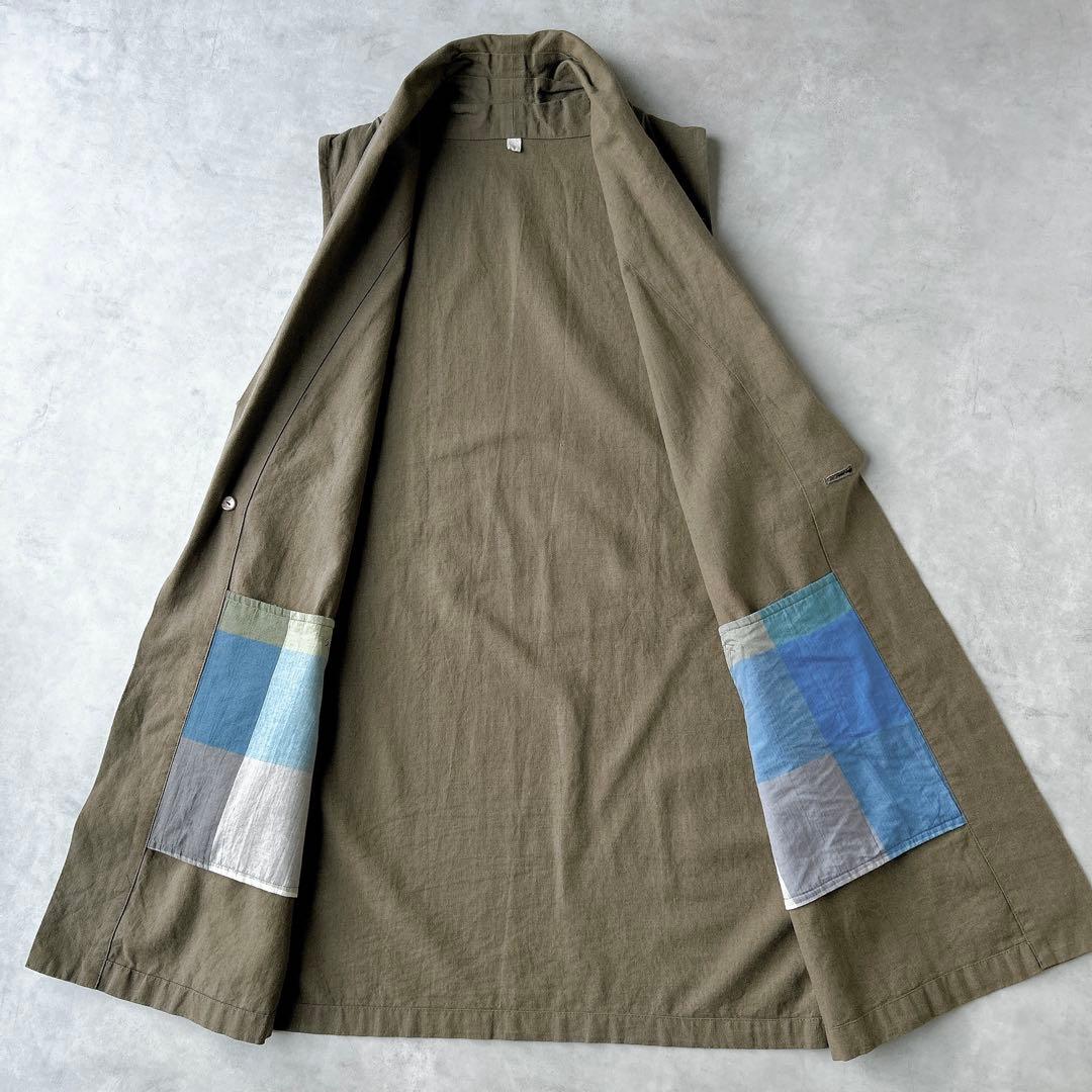 パラスパレス　Pal'las Palace コットンリネン　ロングベスト　ジレ