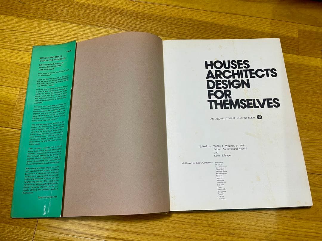 洋書 HOUSES ARCHITECTS DESIGN FOR THEMSELVES